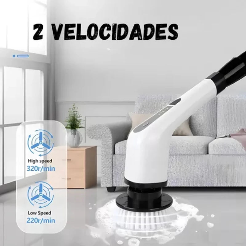 <b>Mop elétrico Escova de limpeza 360 Giratória Usb - NEAT<b>