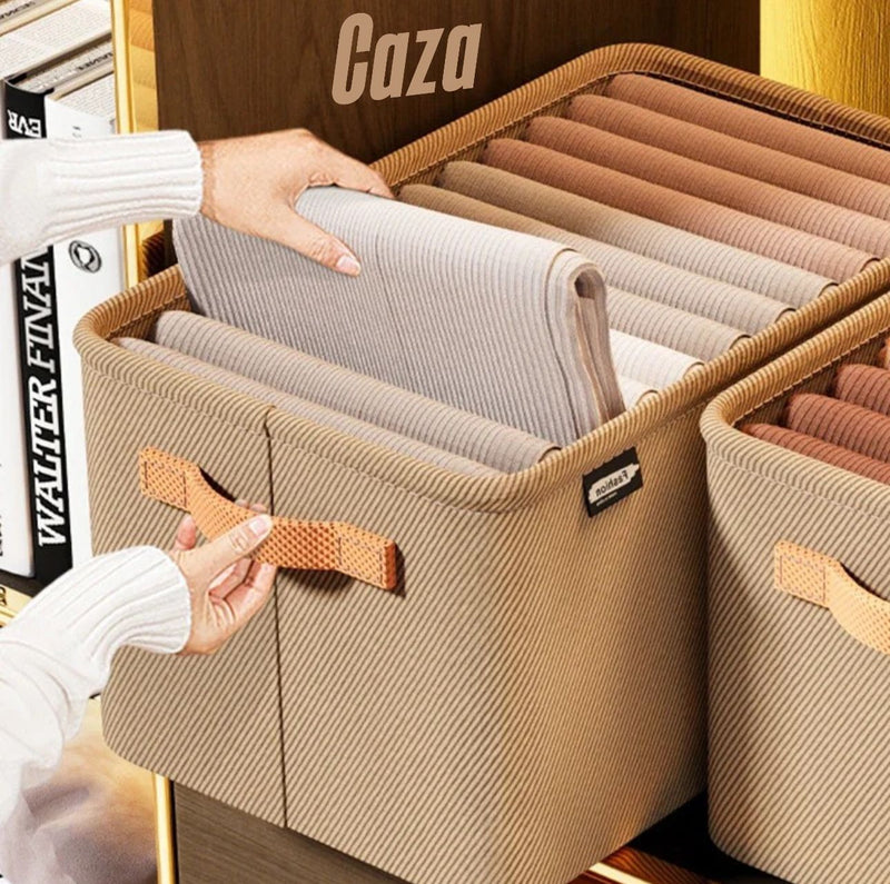 <b>[COMPRE 1 LEVE 2] Organizador de Roupas Dobrável - NEAT</b>.